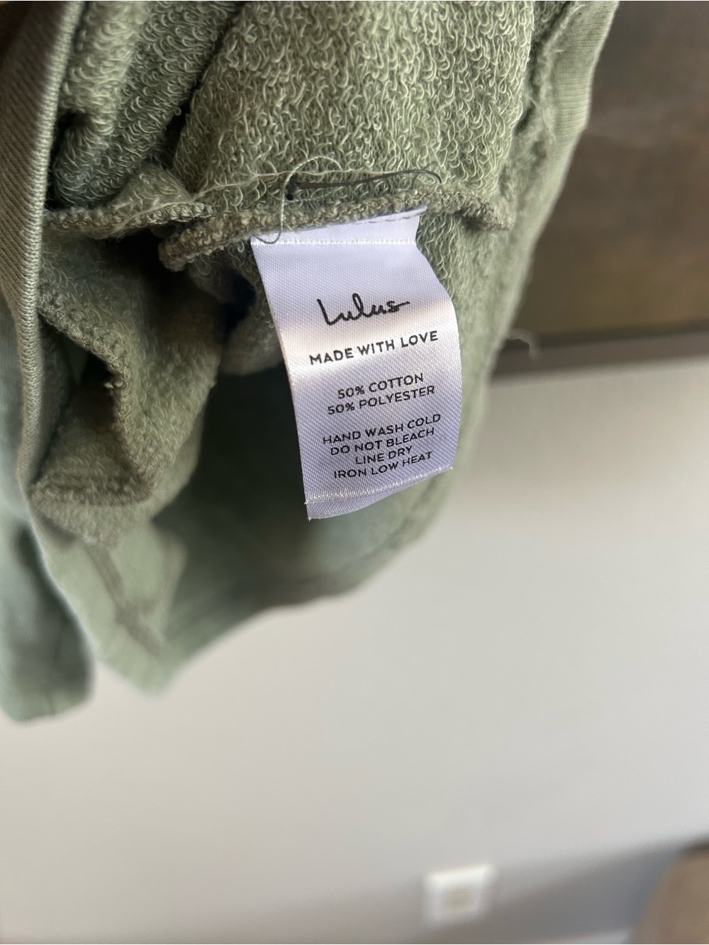 Lulus Perfect Lazy Day Sage Green Sleeveless Drawstring Lounge Romper - Picture 14 of 16